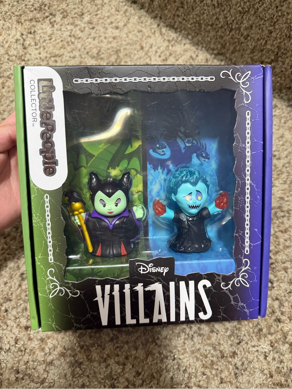 Little People Collector Disney Villains Maleficent & Hades Special Edition Set